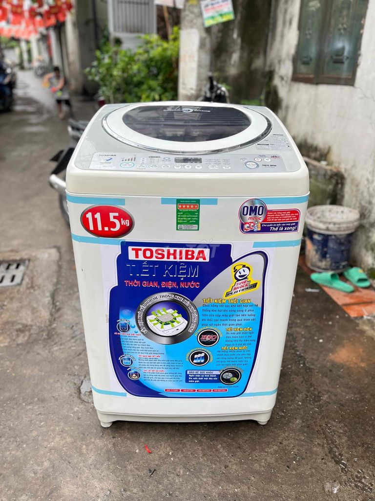 Máy giặt Toshiba 11.5kg Inverter Trắng. Mua bán Máy giặt tại Quận Hoàng Mai Hà Nội được đăng bởi nguyễn Hải  hình 1