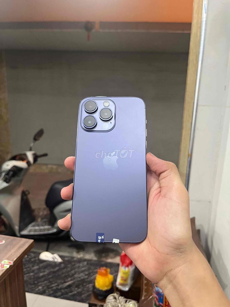 Apple iPhone 14 Pro Max Tím Đã sử dụng. Mua bán Điện thoại tại Quận Cầu Giấy Hà Nội được đăng bởi Nguyễn Văn Dũng  hình 1