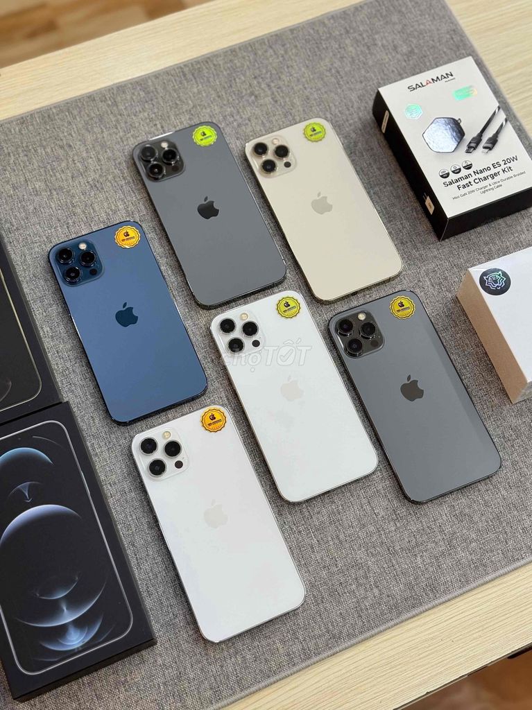 IPHONE 12 PRO MAX 128GB - 256GB quôc tế. Mua bán Điện thoại tại Thành phố Long Xuyên An Giang được đăng bởi TP Apple Store hình 1