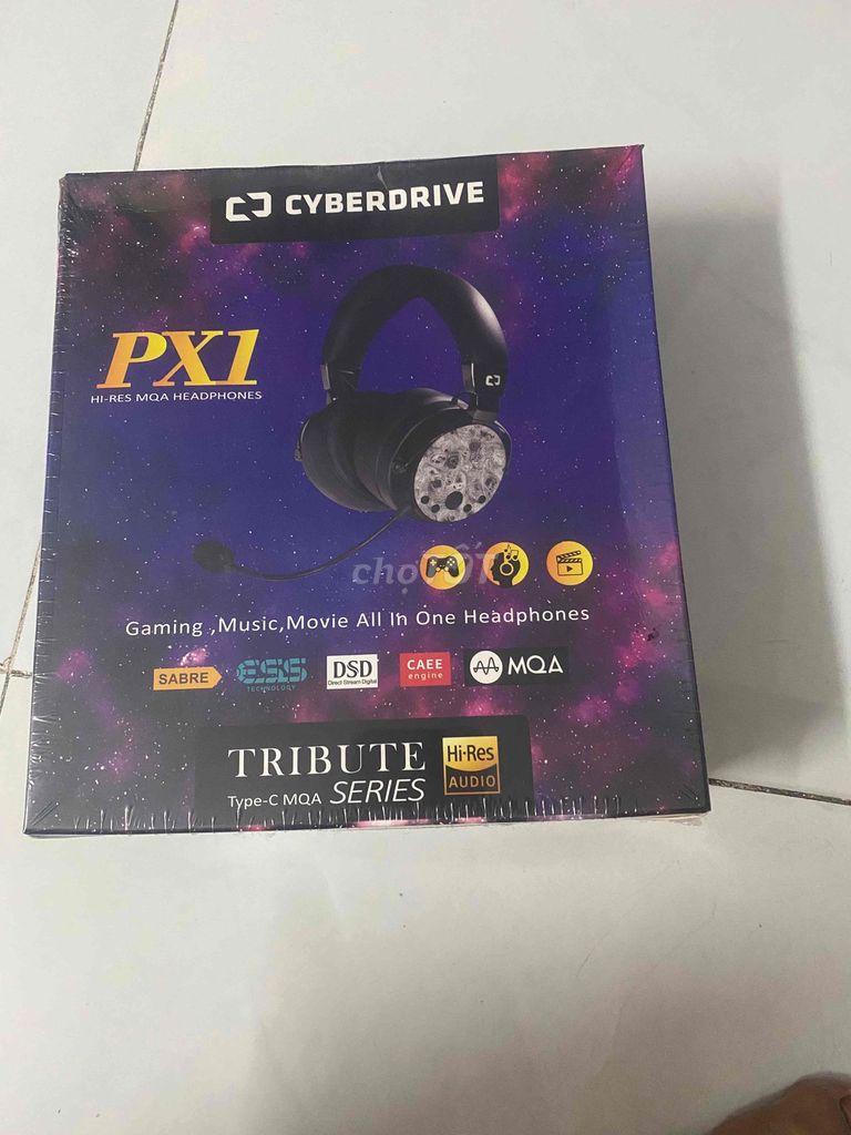 Tai nghe Cyberdrive PX1 Đen. Mua bán Tivi, Âm thanh tại Huyện Bình Chánh Tp Hồ Chí Minh được đăng bởi Tun hình 1