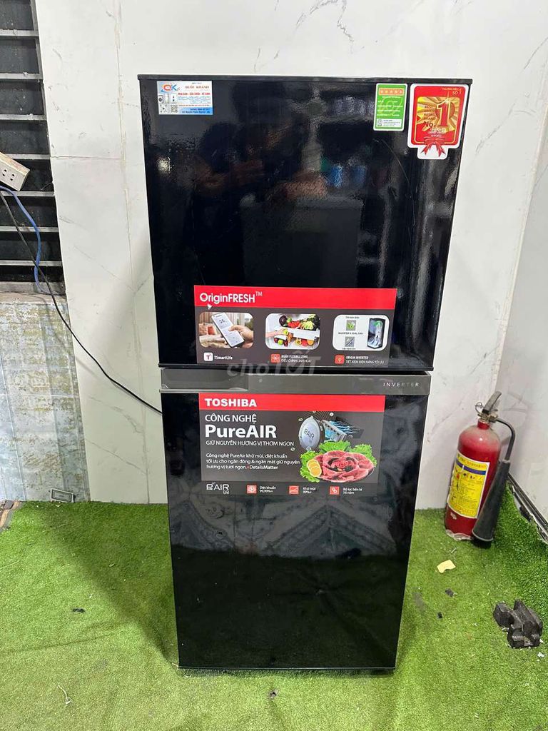Tủ lạnh Toshiba Inverter PureAIR. Mua bán Tủ lạnh tại Quận Thanh Khê Đà Nẵng được đăng bởi ĐIỆN MÁY QUỐC KHÁNH  hình 1