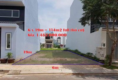 Chính chủ nền 6x19m = 114m2 full thổ gần Bệnh Viện Chợ Rẫy 2 TL10, SHR