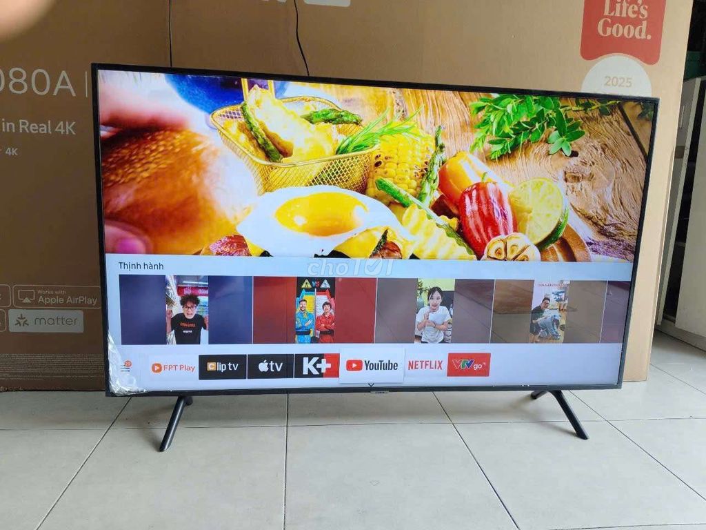 Tivi Samsung 50 inch 4K Smart Wifi, cấu hình cao. Mua bán Tivi, Âm thanh tại Quận Cẩm Lệ Đà Nẵng được đăng bởi ĐIỆN MÁY AN hình 1