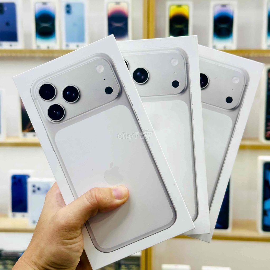 🍎17 PROMAX TRẮNG 256GB CHÍNH HÃNG VN NEWSEAL BH12T. Mua bán Điện thoại tại Quận Ninh Kiều Cần Thơ được đăng bởi Nghĩa Trần Mobile hình 1