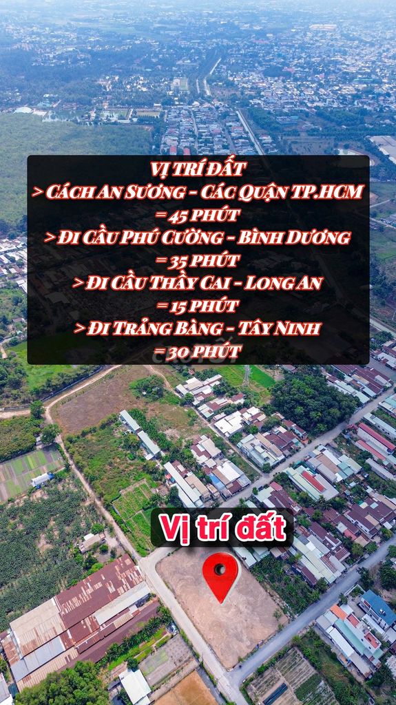 Đất thổ cư 150m2 2ty500 5x30 trung tâm thị trấn Củ Chi gần sân bay TSN. Mua bán đất tại Quận Thanh Xuân Hà Nội được đăng bởi Cô Cúc hình 3