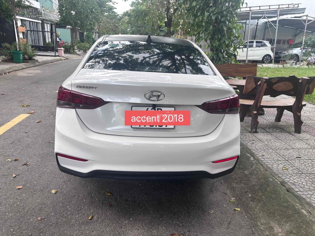 Càn bán gấp Accent 2018 1.4 MT. Mua bán Ô tô tại Quận Liên Chiểu Đà Nẵng được đăng bởi chính chủ hình 2