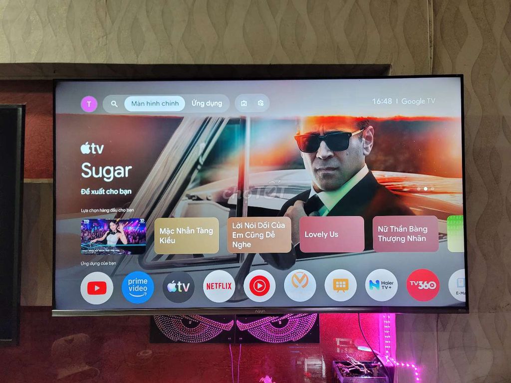 Smart Tivi 55 inch chạy Google TV đời 2024 mới 99%. Mua bán Tivi, Âm thanh tại undefined undefined được đăng bởi Hoàng Long Tivi  hình 1