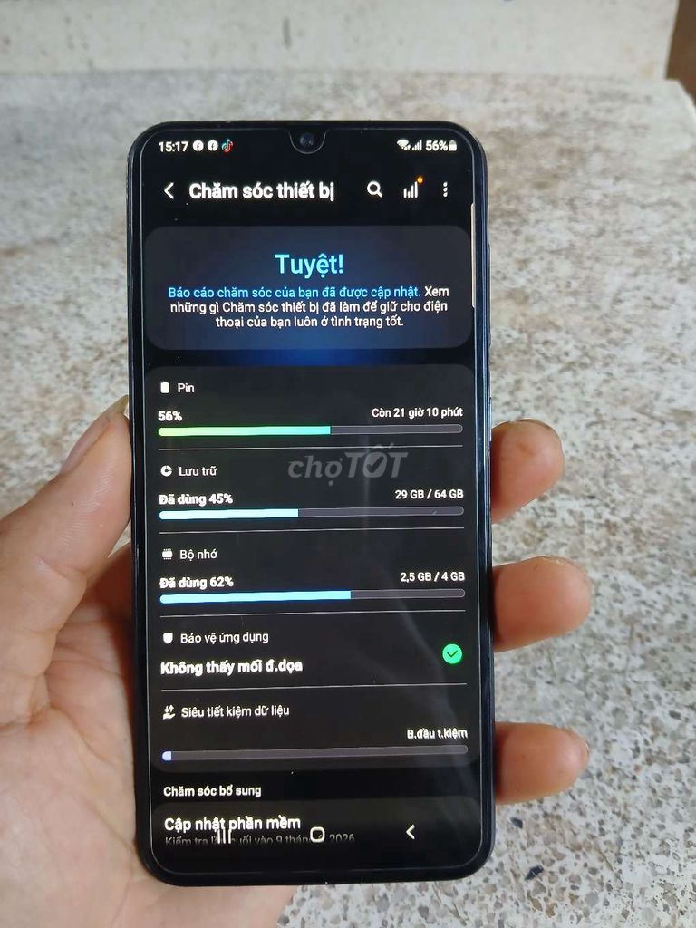 Samsung Galaxy A50s 64GB Đen. Mua bán Điện thoại tại Huyện Mỏ Cày Bắc Bến Tre được đăng bởi Hậu Bến Tre hình 1