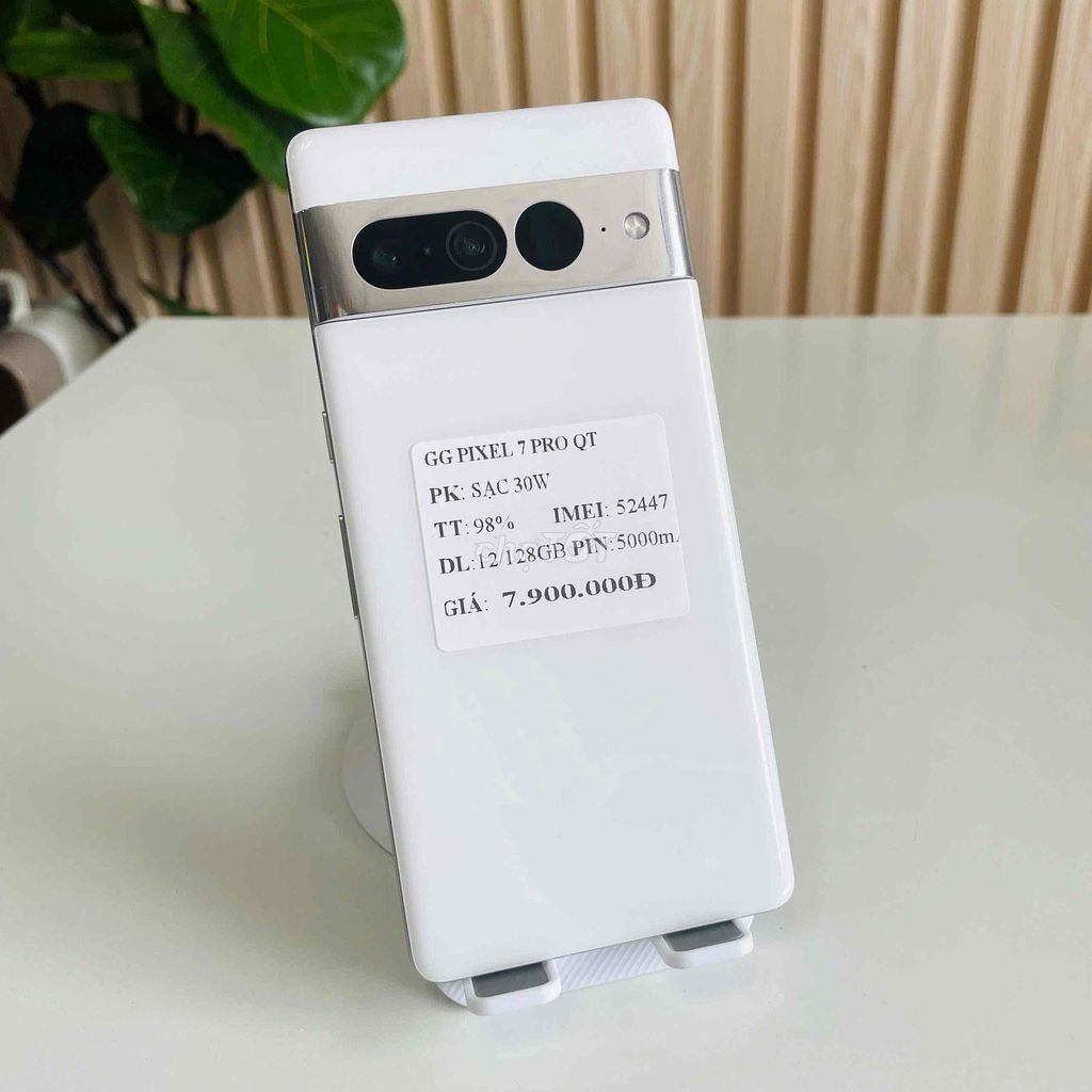 Google Pixel 7 Pro QT - 12/128GB - Đẹp 98%. Mua bán Điện thoại tại Quận Ninh Kiều Cần Thơ được đăng bởi Hmphone hình 1