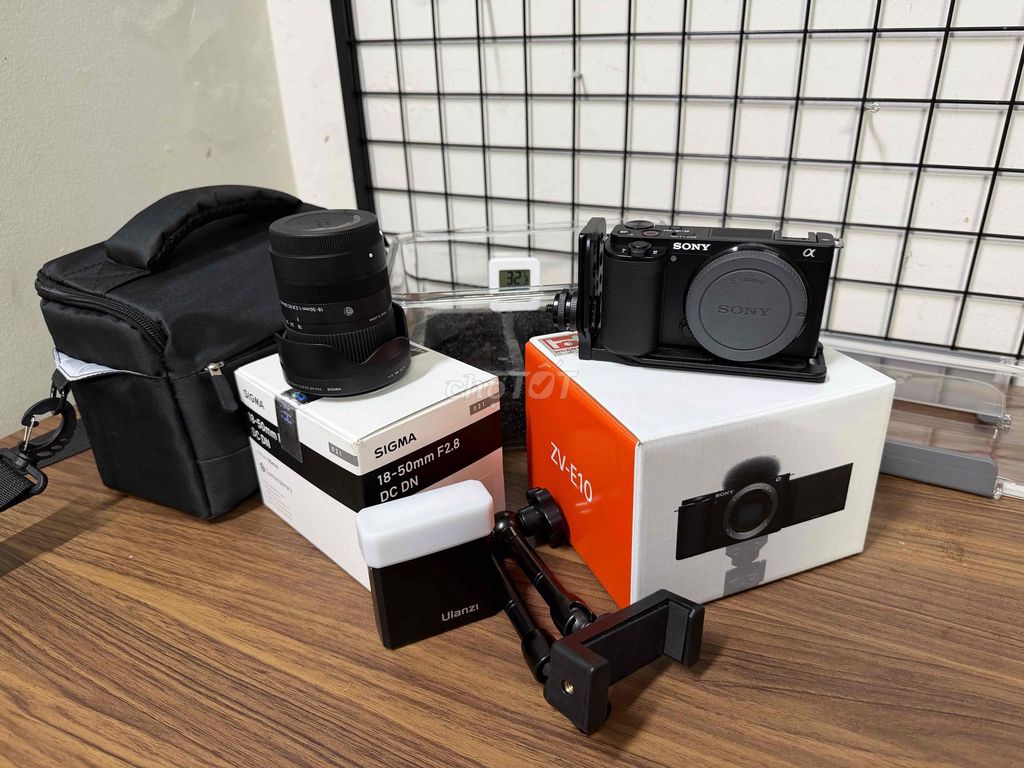 Máy ảnh Sony ZV-E10 Đã sử dụng. Mua bán Máy ảnh, Máy quay tại Quận Bình Thạnh Tp Hồ Chí Minh được đăng bởi Nguyễn Nhã hình 1