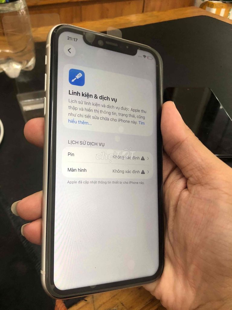 Apple iPhone 11 64GB Trắng Màn hình thay. Mua bán Điện thoại tại Quận Đống Đa Hà Nội được đăng bởi Shop điện thoại cũ ISV hình 1