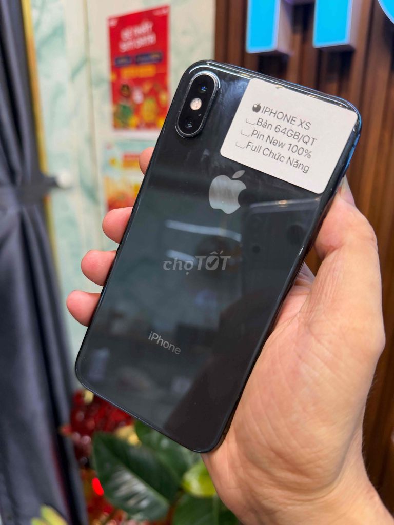 Apple iPhone XS 64GB Đen 100%. Mua bán Điện thoại tại Thành phố Huế Thừa Thiên Huế được đăng bởi Hoàng Lộc Smartphone  hình 1
