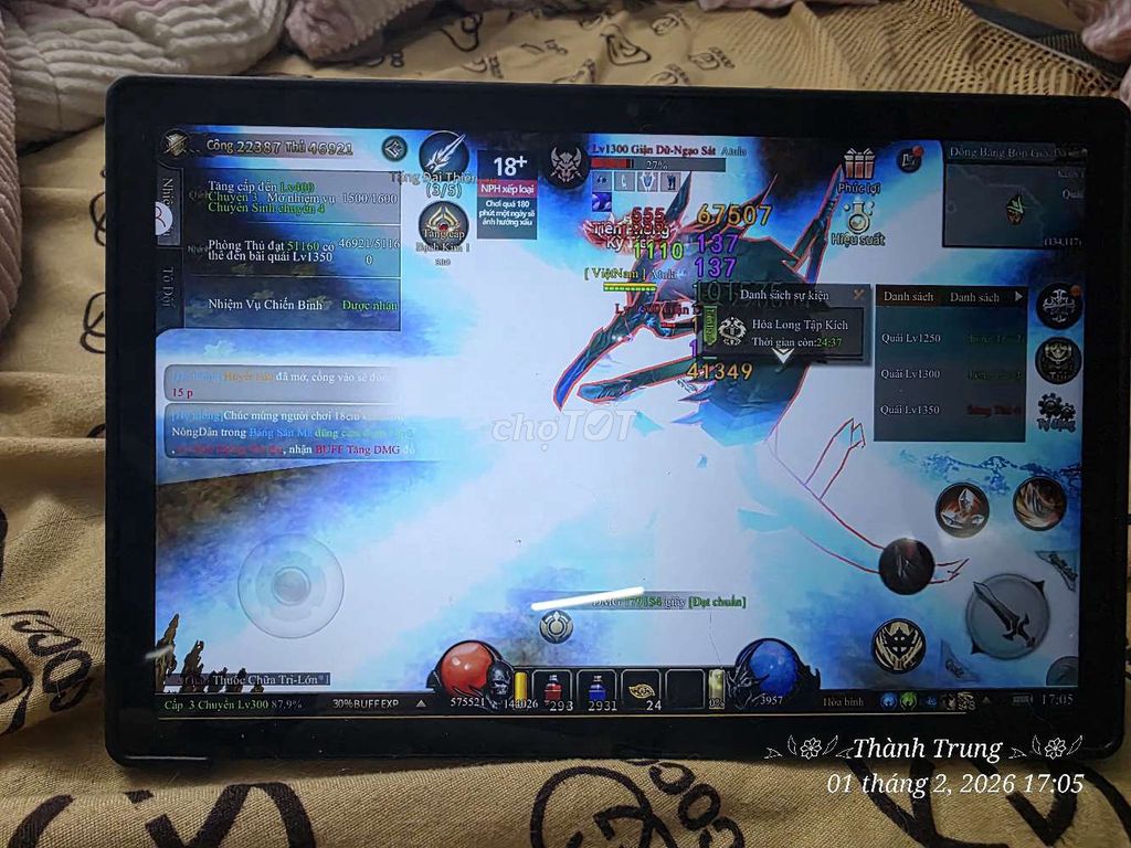 Samsung Galaxy Tab A8. Mua bán Máy tính bảng tại Quận Hai Bà Trưng Hà Nội được đăng bởi Thành Trung hình 1