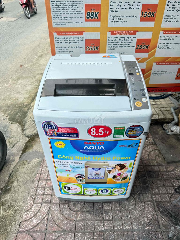 máy giặt sanyo 8,5kg tiết kiệm điện