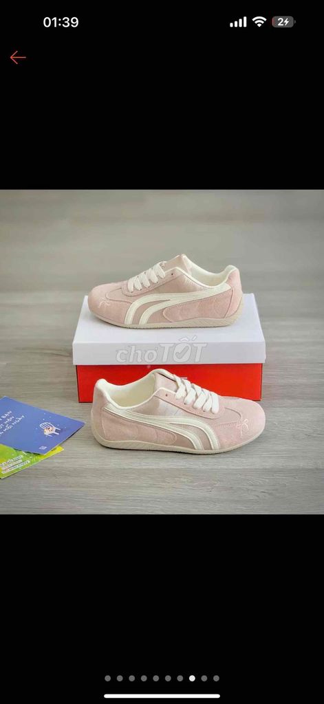 Giày thể thao Nữ Hồng size 38. Mua bán Giày dép tại Quận Thanh Khê Đà Nẵng được đăng bởi lê thuỷ hình 1