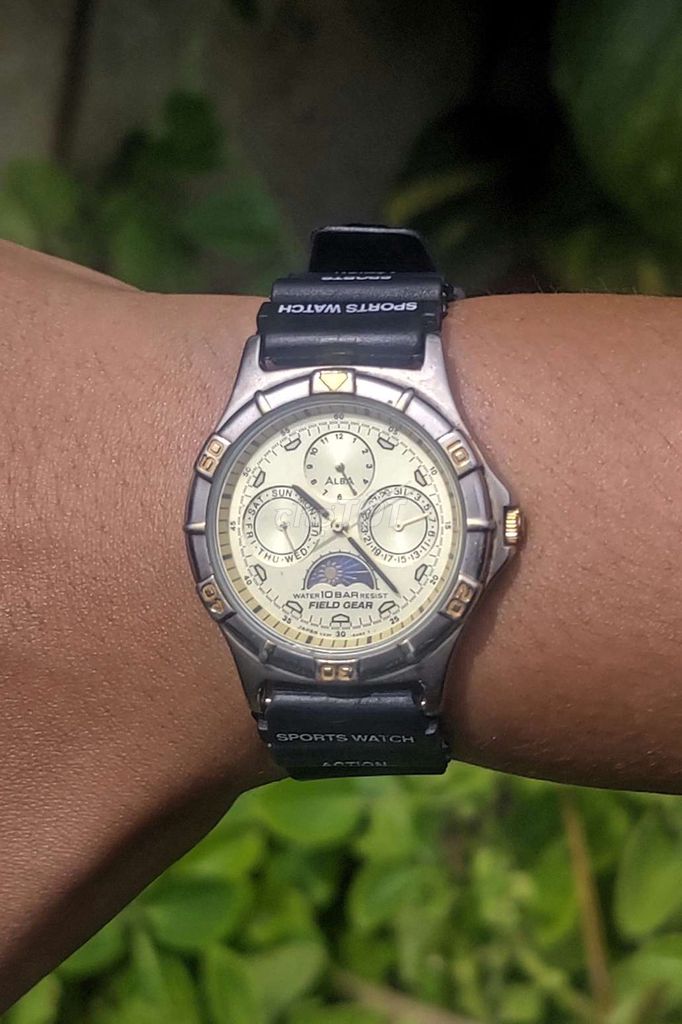 Đồng hồ Alba Field Gear Nam Thép Bạc. Mua bán Đồng hồ tại Huyện Châu Thành Tiền Giang được đăng bởi Minh  hình 1