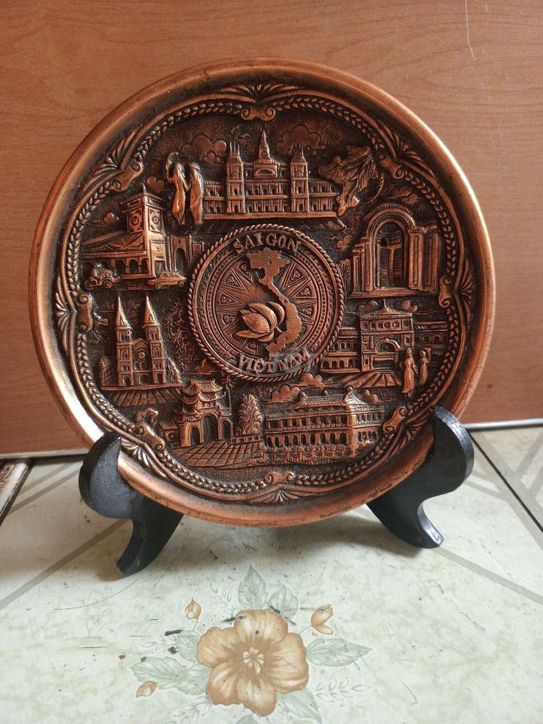 Đĩa phù điêu sài gòn. Mua bán Cây cảnh, đồ trang trí tại Quận 3 Tp Hồ Chí Minh được đăng bởi TÂM hình 1