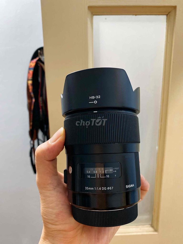 Ống kính Sigma 35mm f/1.4 DG Art Canon. Mua bán Máy ảnh, Máy quay tại Quận Gò Vấp Tp Hồ Chí Minh được đăng bởi Hữu Huy hình 1