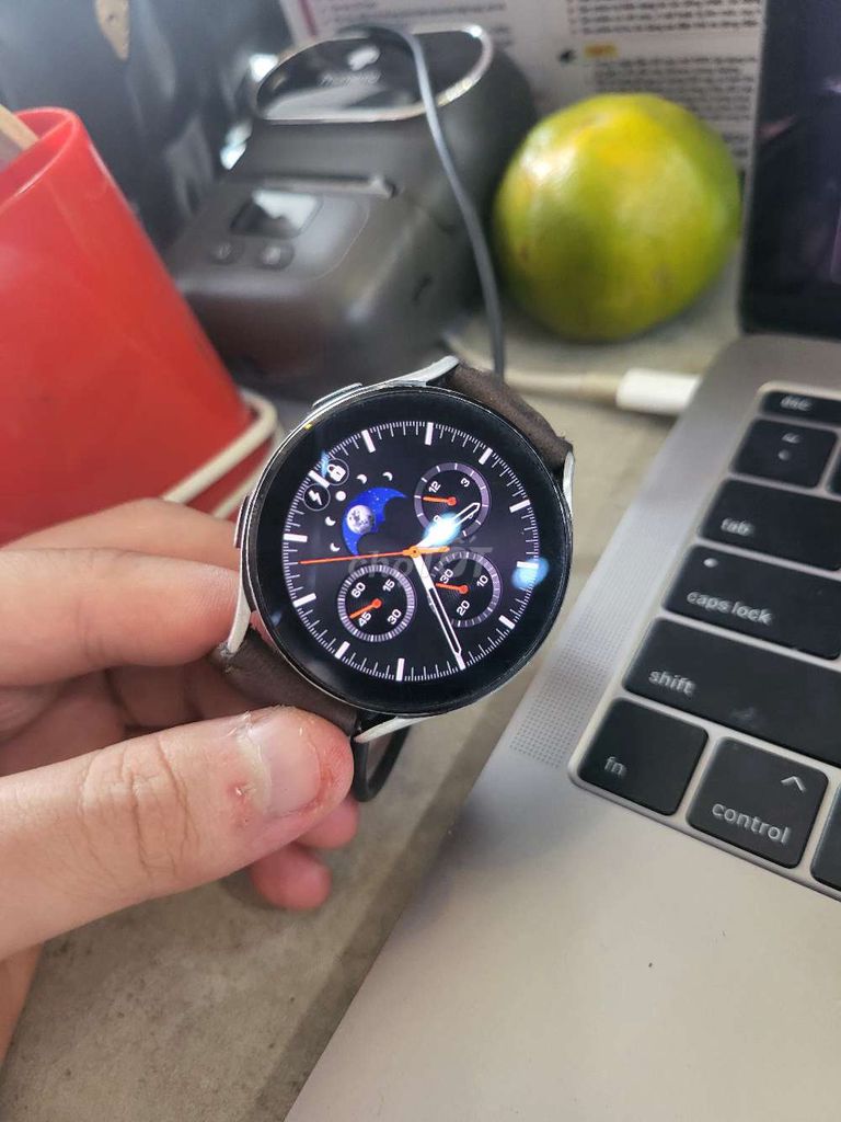 Samsung Watch 4 44mm Trắng. Mua bán Thiết bị đeo thông minh tại Quận 3 Tp Hồ Chí Minh được đăng bởi Nguyễn Gia Bảo hình 1