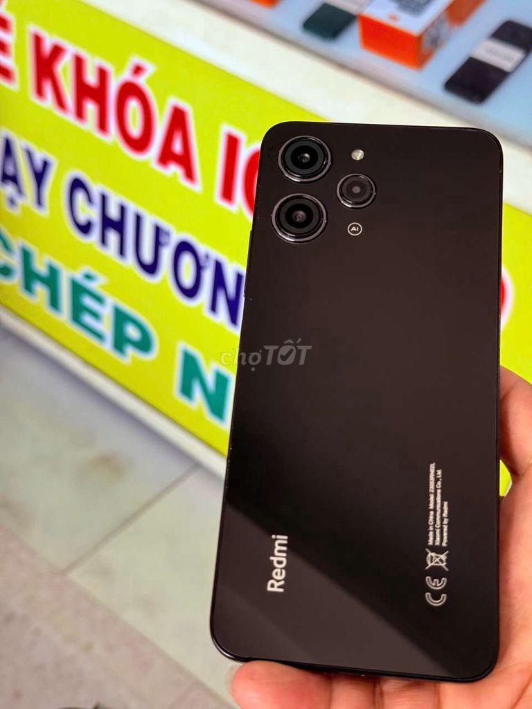 Xiaomi Redmi 12 128GB Đen. Mua bán Điện thoại tại Thành phố Sóc Trăng Sóc Trăng được đăng bởi điện thoại giá sỉ 441 lê Hồng Phong  hình 1