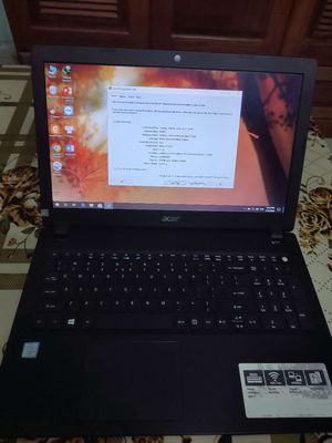 Laptop Acer aspire A315-51 core i3 6th