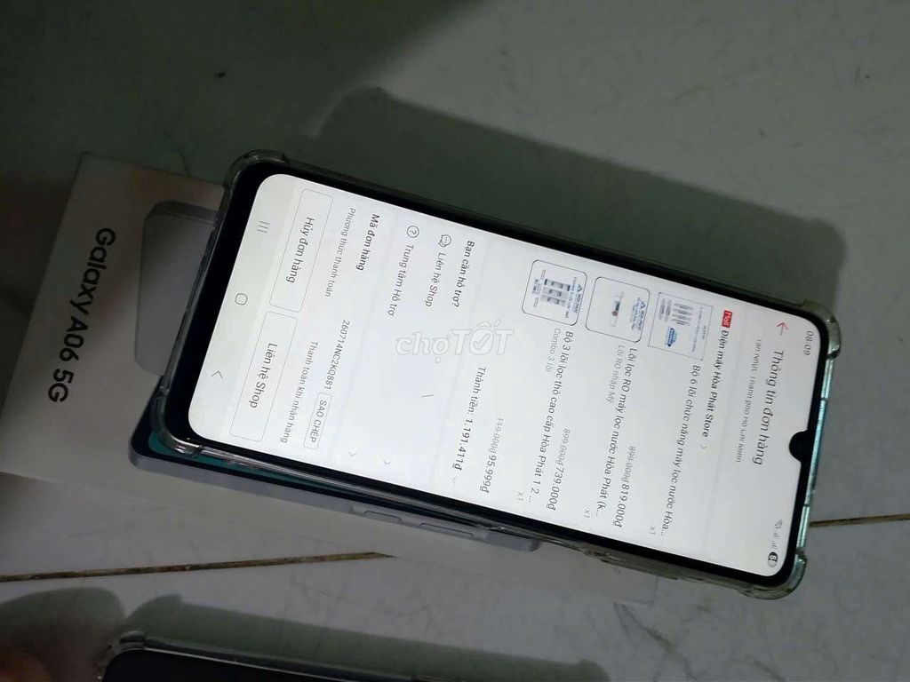 Samsung A06 5G 4GB/64GB Trắng Đã sử dụng. Mua bán Điện thoại tại Quận Tân Phú Tp Hồ Chí Minh được đăng bởi Hùng hình 1