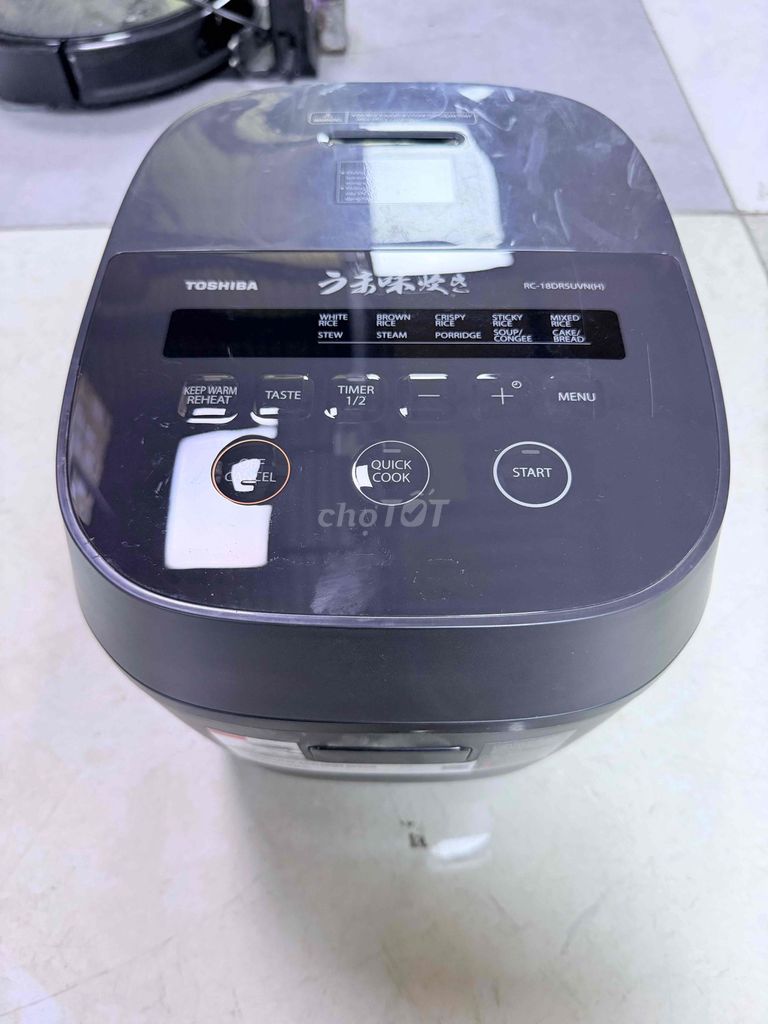 Nồi cơm điện Toshiba RC-18DR5UVN(H) 1.8 lít. Mua bán Bếp, lò, đồ điện nhà bếp tại Thành phố Thủ Đức Tp Hồ Chí Minh được đăng bởi Điện Máy Giá Kho hình 1