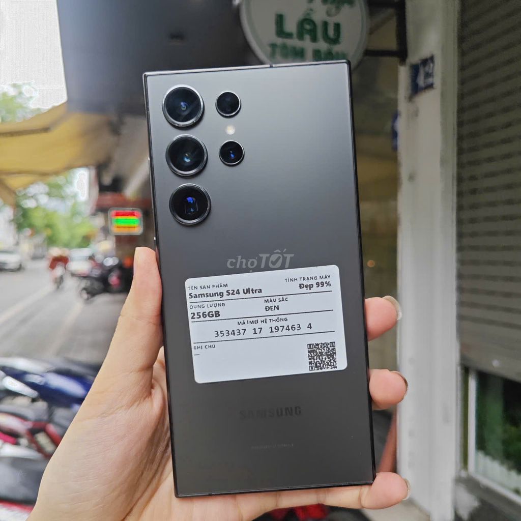 Samsung S24 Ultra 256GB Đen Đẹp 99%. Mua bán Điện thoại tại Quận Đống Đa Hà Nội được đăng bởi GHz STORE hình 1