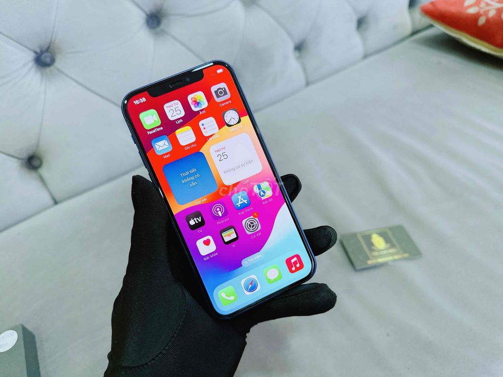 iPhone 12 64G xanh blue Việt Nam 99% pin new 100%. Mua bán Điện thoại tại Quận Hải Châu Đà Nẵng được đăng bởi TUẤN LUXURY MOBILE ĐÀ NẴNG hình 1