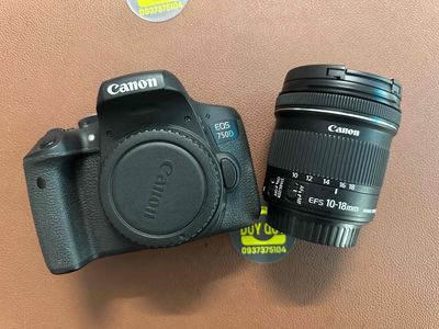 Canon 750D + Canon 10-18 IS STM