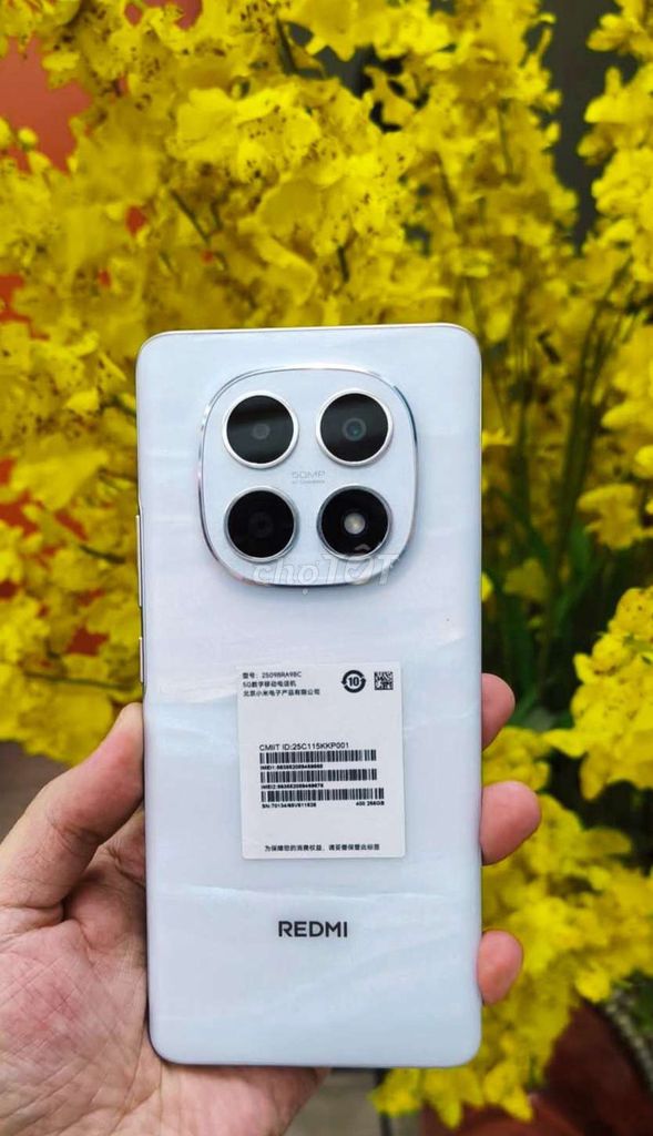 Xiaomi Redmi Note 15 5G Trắng. Mua bán Điện thoại tại Quận Thanh Khê Đà Nẵng được đăng bởi Mộc Lan hình 1