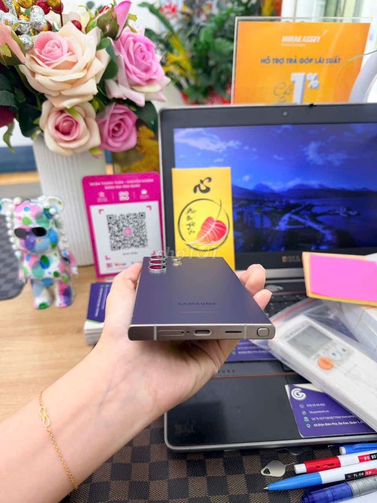S24 Ultra 256GB Tím áp nhảy mạnh  có ship. Mua bán Điện thoại tại Quận 7 Tp Hồ Chí Minh được đăng bởi Minh phương hình 1