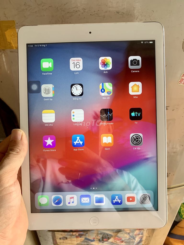 Bán ipad Air 1 4G LTE wifi 16GB màu trắng