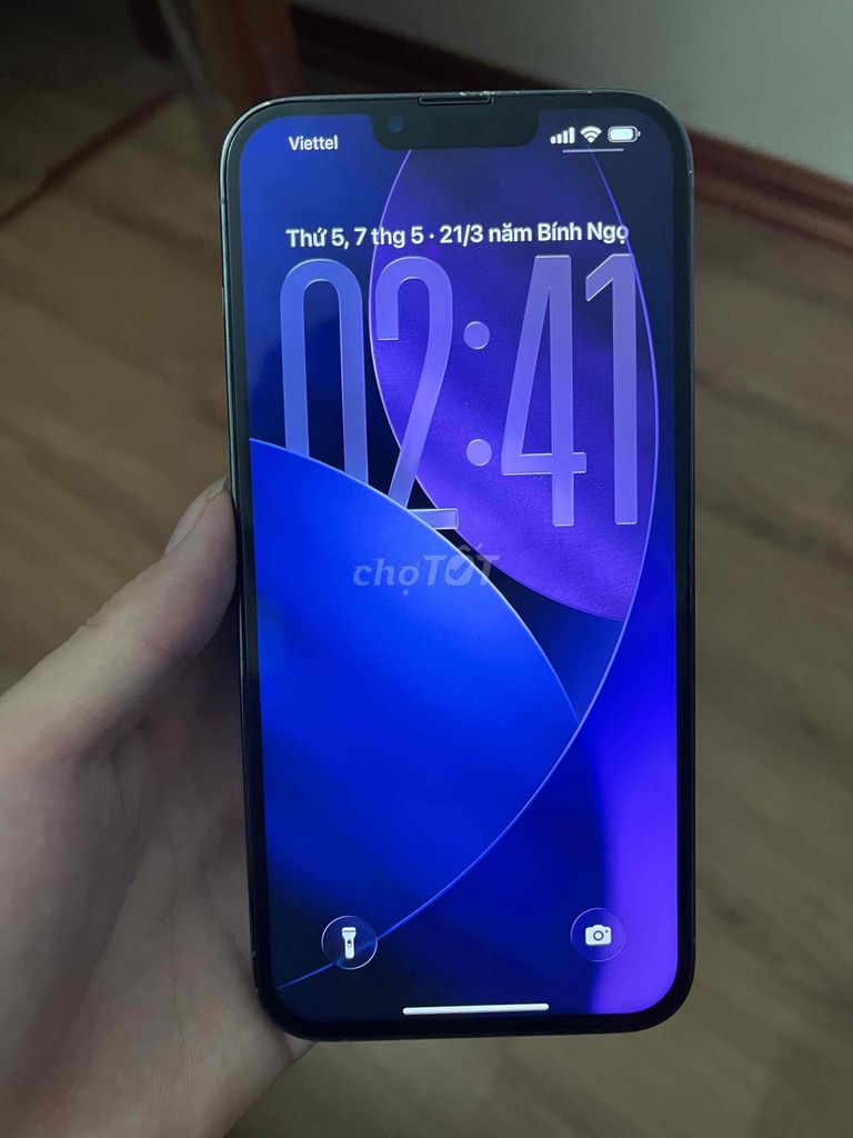 iPhone 13 Pro Max 128GB Xám VNA. Mua bán Điện thoại tại Quận Hoàng Mai Hà Nội được đăng bởi Hùng Mod Pro hình 1