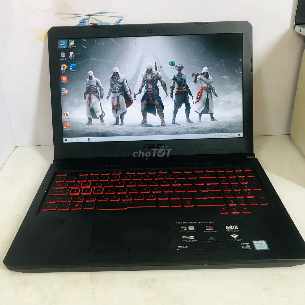 ASUS TUF GAMING FX504GD Core i7-8750H - Có VGA 4GB