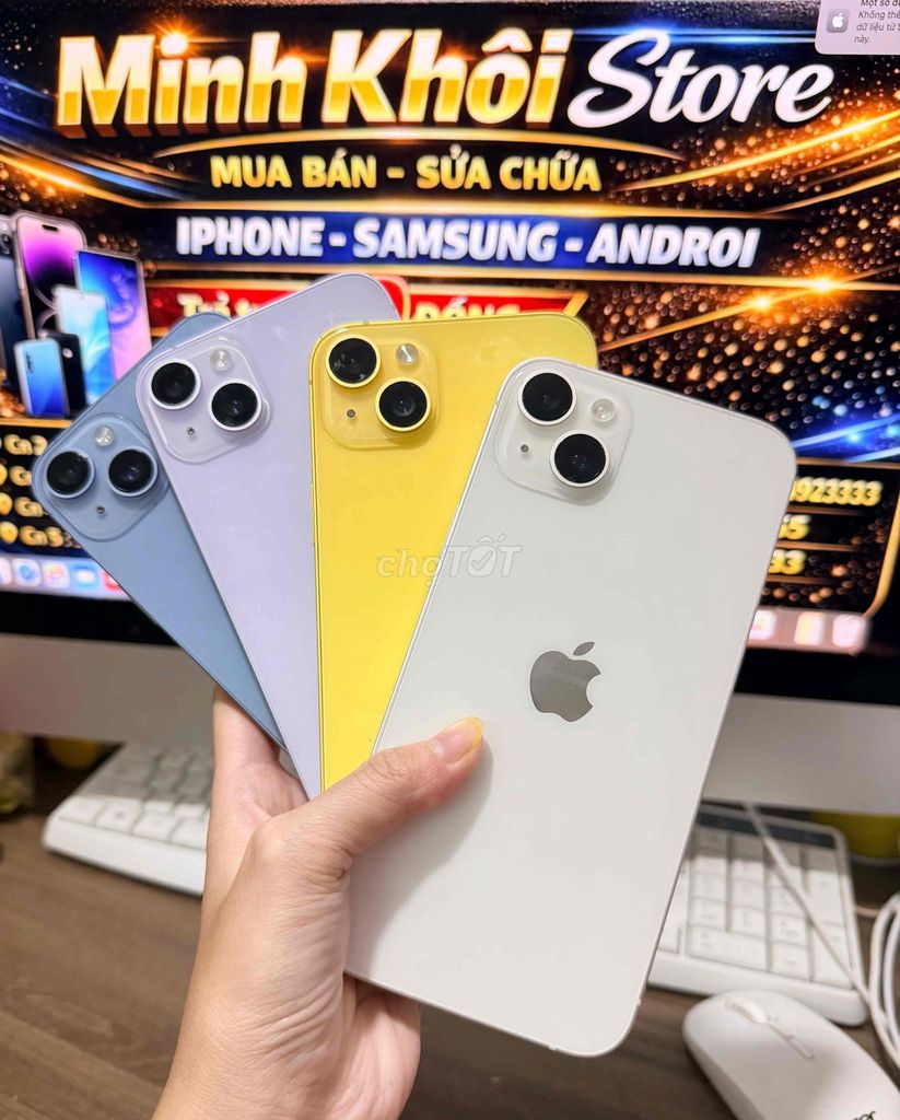 Apple iPhone 14 Plus 128GB đẹp sẵn màu. Mua bán Điện thoại tại Thành phố Thuận An Bình Dương được đăng bởi Minh Khôi Chuyên Góp Nợ Xấu hình 1