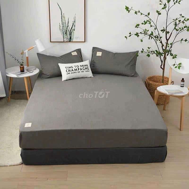 sét Ga gối Cotton nhiều màu . Mua bán Giường, chăn ga gối nệm tại Quận Cẩm Lệ Đà Nẵng được đăng bởi Ngọcn shop hình 1