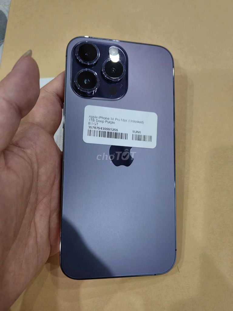 iPhone 14 Pro Max 1TB Tím Pin 80. Mua bán Điện thoại tại Quận Cầu Giấy Hà Nội được đăng bởi Bùi Minh Nguyên hình 1