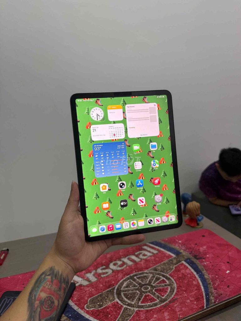 Apple iPad Pro 2018 Xám Wifi 64GB. Mua bán Máy tính bảng tại Quận Đống Đa Hà Nội được đăng bởi KT Hà Nội Mobile hình 1