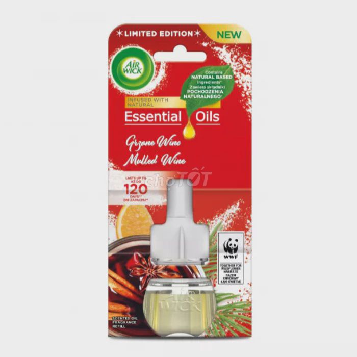 Lọ refill Air Wick mùi Vang nóng hoa quả 19ml Mới. Mua bán Thiết bị vệ sinh, nhà tắm tại Huyện Bình Chánh Tp Hồ Chí Minh được đăng bởi Ngọc Trâm hình 1