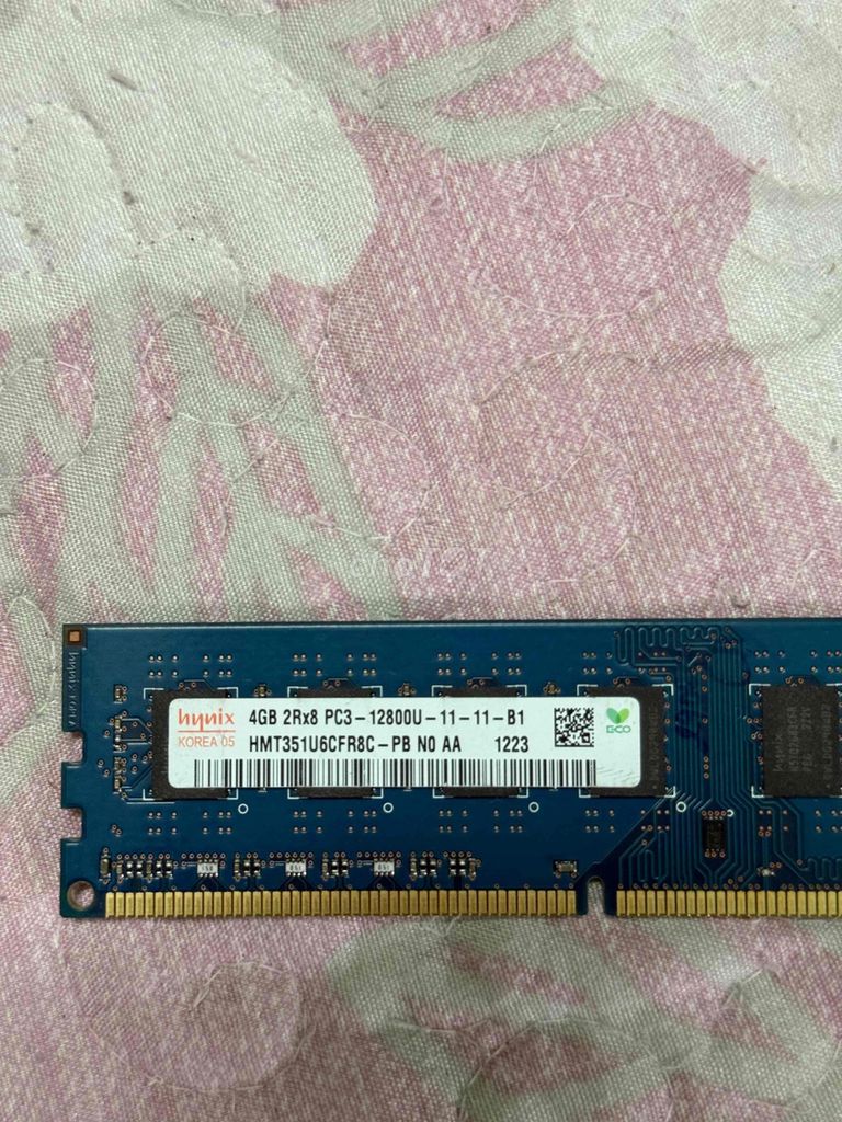 RAM Hynix HMT351U6CFR8C 4GB DDR3. Mua bán Linh kiện (RAM, Card...) tại Quận 12 Tp Hồ Chí Minh được đăng bởi Thuỳ Linh hình 1