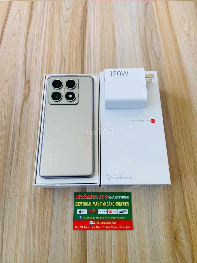 Xiaomi 14T Pro 5G Bộ nhớ Cực Lớn 1TB (1000GB) FPT