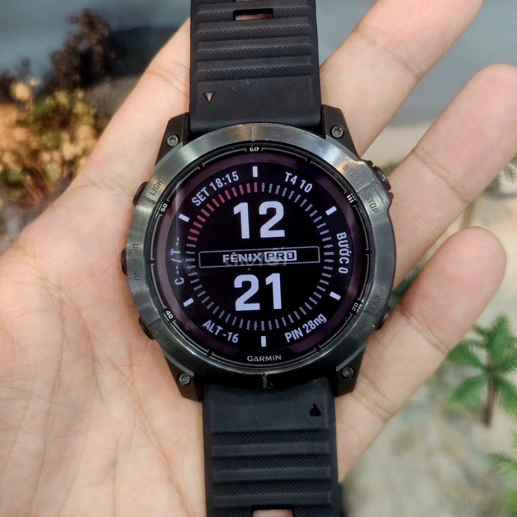 Garmin Fenix 7X Pro 51mm Đen - BH 06 tháng. Mua bán Thiết bị đeo thông minh tại Quận Bình Thạnh Tp Hồ Chí Minh được đăng bởi TRIONE VN hình 1