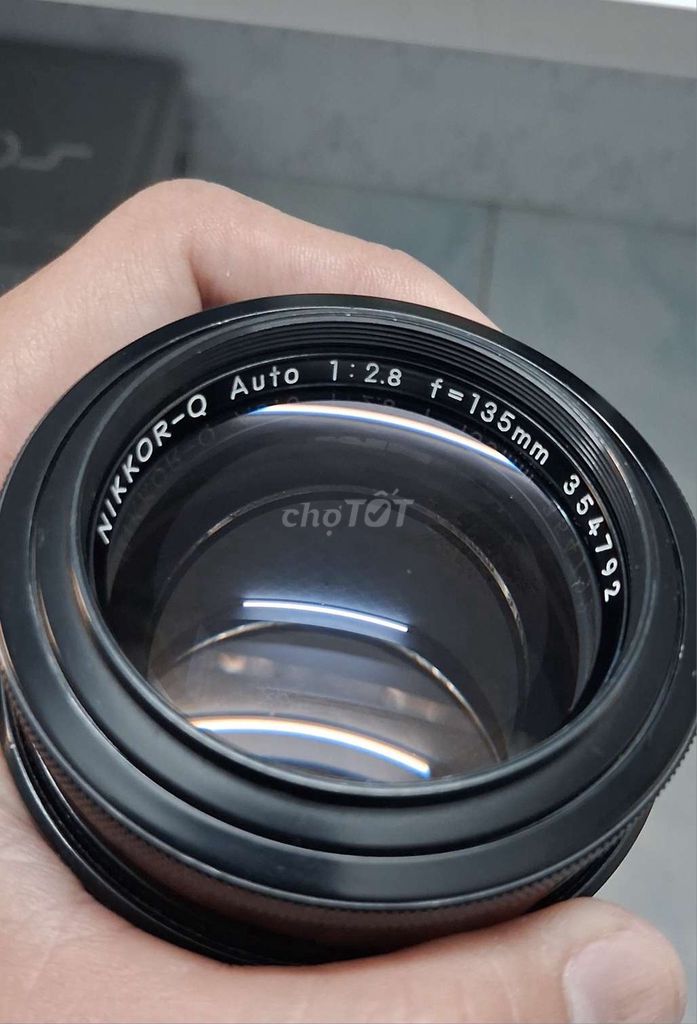 Nikon NIKKOR-Q Auto 135mm F2.8 ngàm F. Mua bán Máy ảnh, Máy quay tại Quận Gò Vấp Tp Hồ Chí Minh được đăng bởi Tony hình 1
