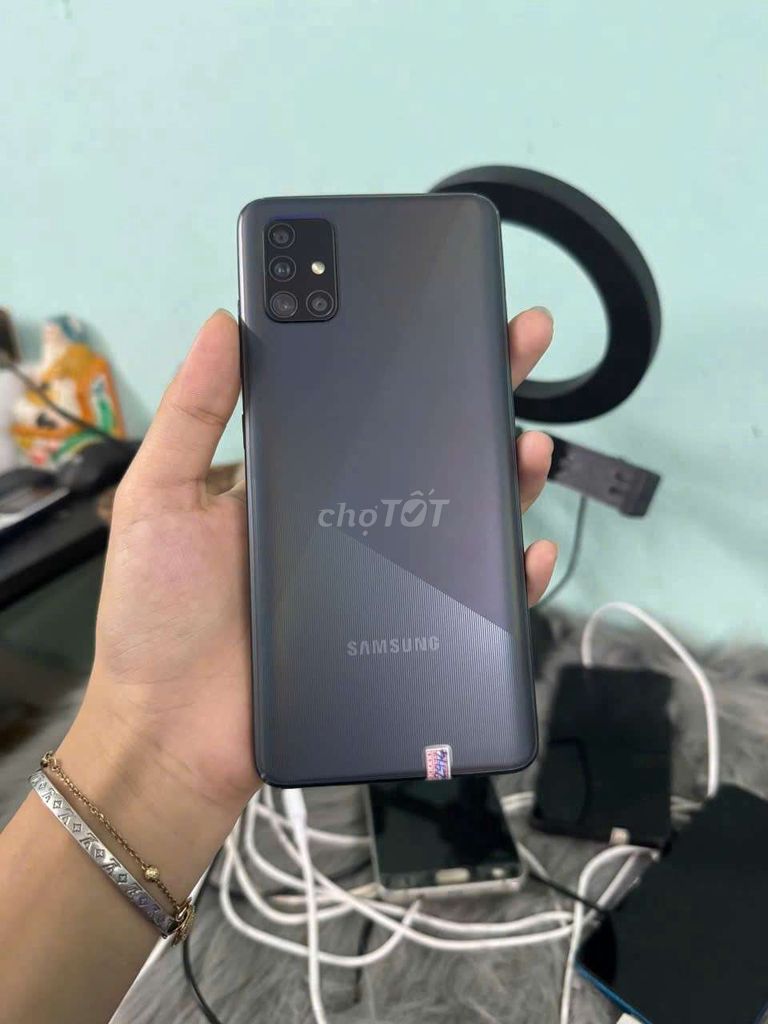 Samsung A51, r6 128GB, mất vân. Mua bán Điện thoại tại Thành phố Thủ Dầu Một Bình Dương được đăng bởi Phước Mobile hình 1