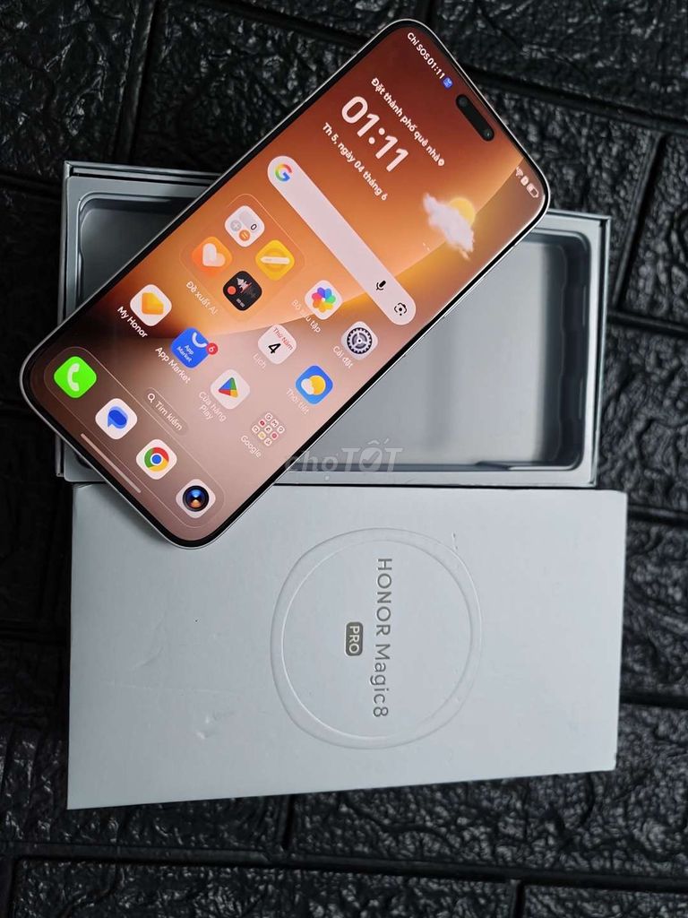 Honor Magic 8 Pro 16GB/1TB Quốc tế Fullbox GL. Mua bán Điện thoại tại Quận Gò Vấp Tp Hồ Chí Minh được đăng bởi Minh hình 1