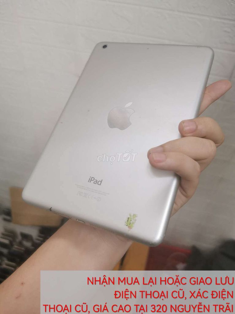 Ipad mini 2 chỉ 700k ở T Plus Mobile. Mua bán Máy tính bảng tại Thành phố Huế Thừa Thiên Huế được đăng bởi T PLUS MOBILE MUA BÁN ĐIỆN THOẠI hình 1