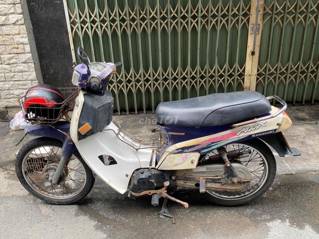 Китайский Kawasaki Max, белый, фиолетовый