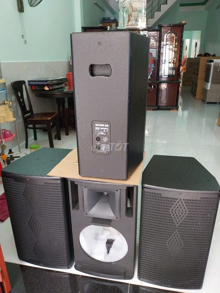Vỏ loa full đơn bass 30 trép kèn(thùng mới 100%). Mua bán Tivi, Âm thanh tại Huyện Hóc Môn Tp Hồ Chí Minh được đăng bởi Âm thanh Hóc Môn hình 5
