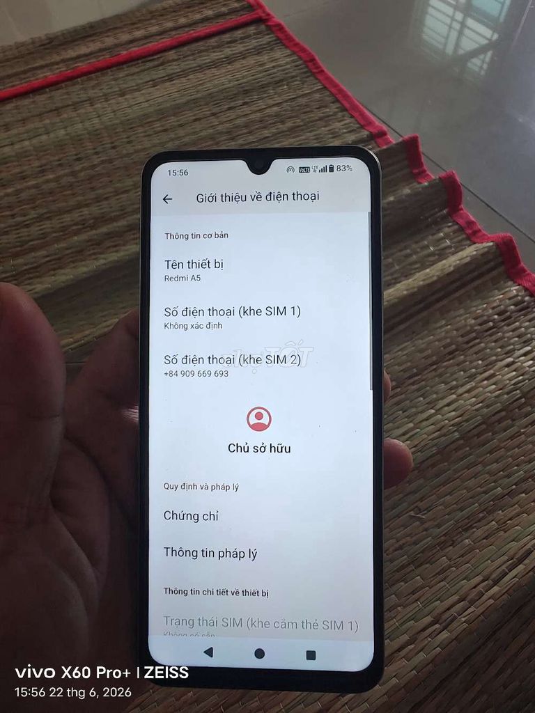 Xiaomi Redmi A5 3GB/64GB Vàng gold. Mua bán Điện thoại tại Thành phố Vĩnh Long Vĩnh Long được đăng bởi Nguyễn Phú Vinh hình 1
